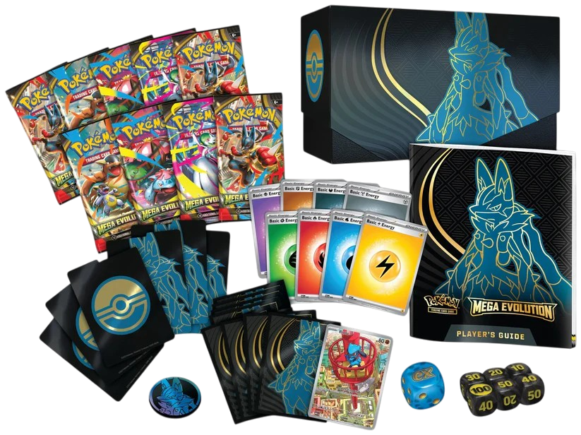Pokémon TCG: Mega Evolution - Elite Trainer Box - Lucario