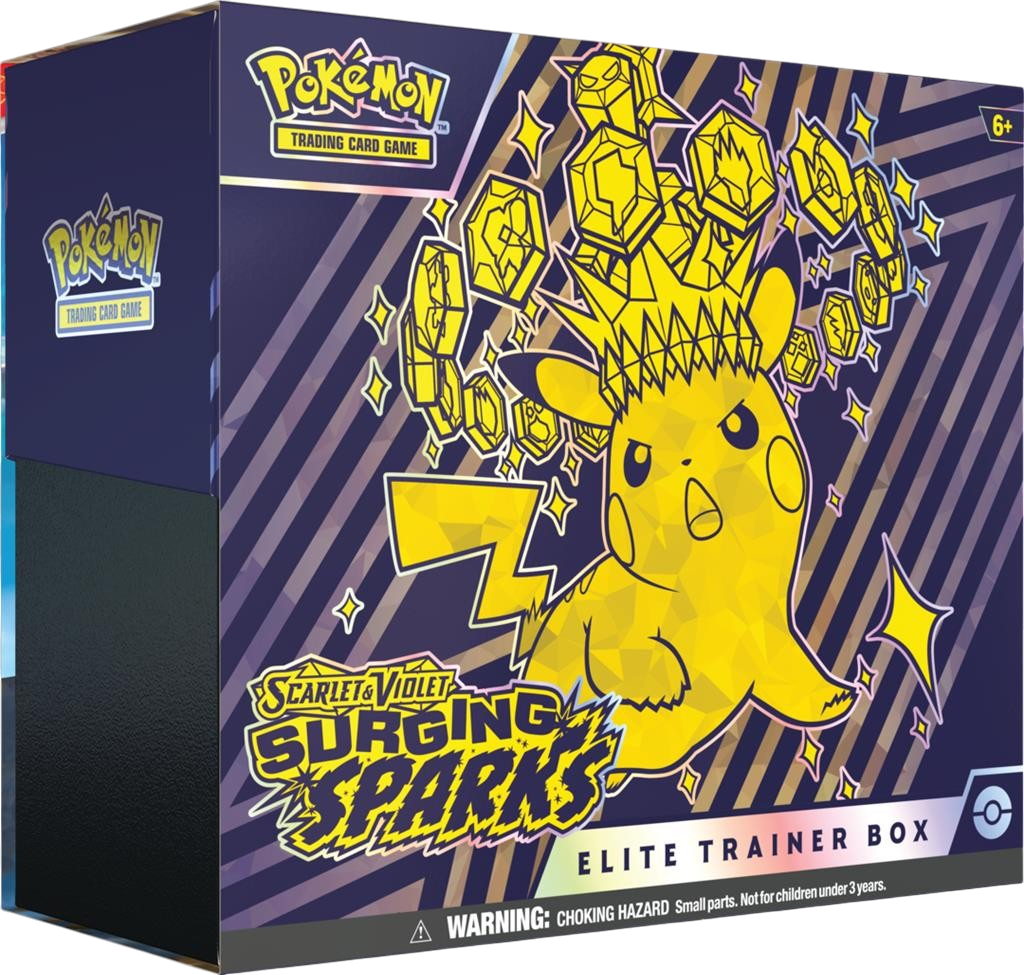 Pokémon TCG: Scarlet & Violet - Surging Sparks - Elite Trainer Box
